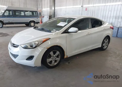 2013 Hyundai Elantra Gls from USA, damaged, VIN 5NPDH4AE2DH319677